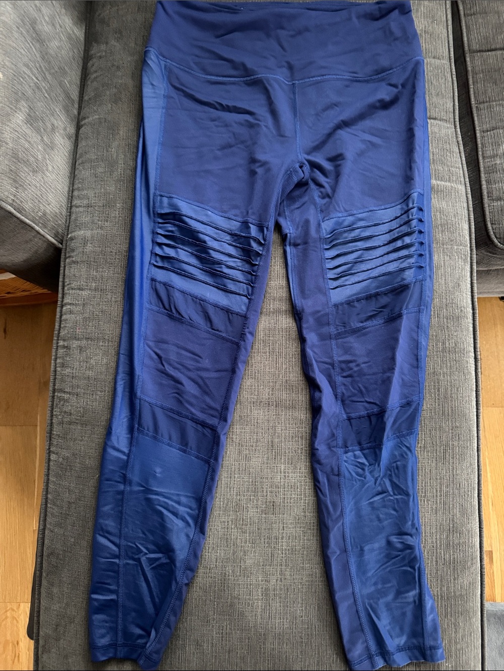 Womens Navy Blue Performance Running Tights